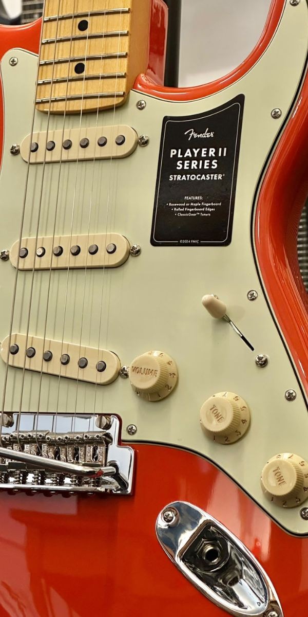 Guitarra Fender Player ii Stratocaster Rallye Orange Maple 