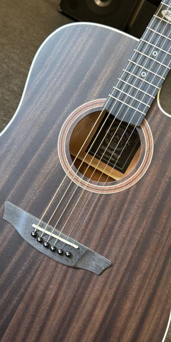 Violão Strinberg Sd200c Tobacco Aço Eletroacústico Folk Cutaway Com Afinador 