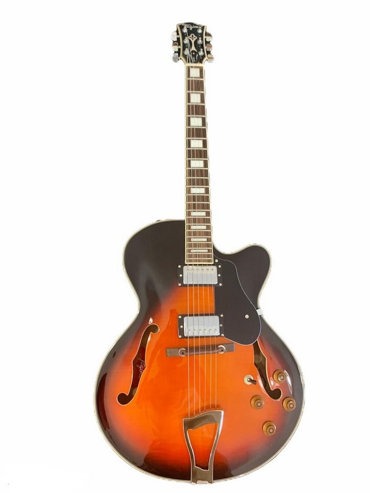 Guitarra Semi Acústica Tagima Jazz 1900 Vintage Sunburst Com Case 