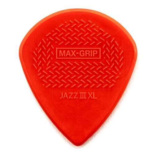 Palheta Dunlop Maxgrip Jazz Iii Vermelha 471p3 Com 6 