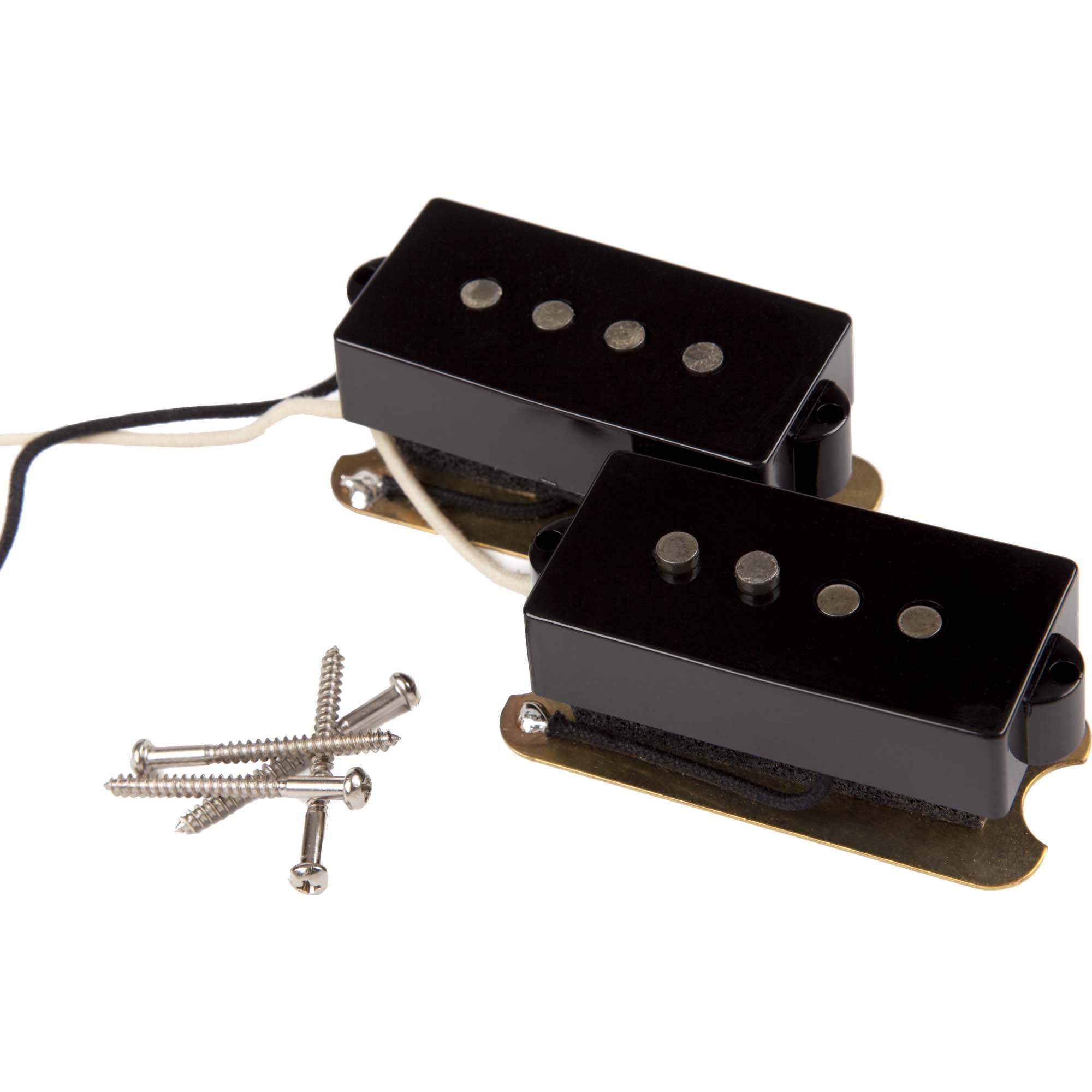 Set de Captadores Para Contrabaixo Pure Vintage '58 Precision Bass Preto Fender 