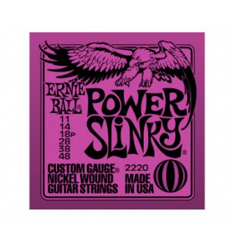 Encordoamento Guitarra Ernie Ball 011.048 Power Slinky 