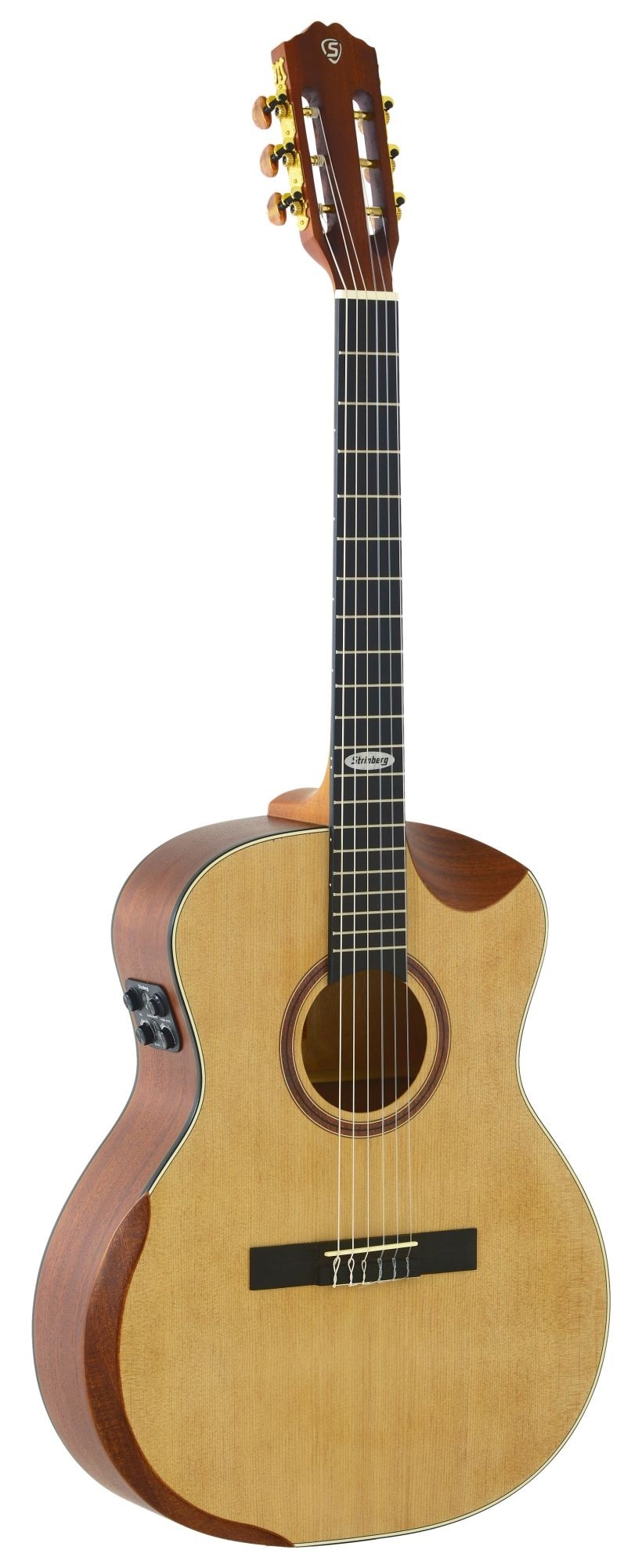 Violão Strinberg Sd301hcr Galaxy Com Efeitos Aço Eletroacústico Natural Satin Com Bag 