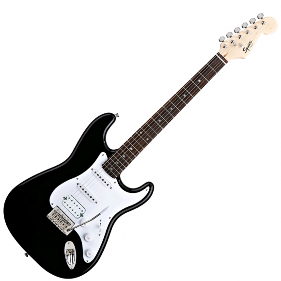 Guitarra Fender Squier Strato Bullet Black 