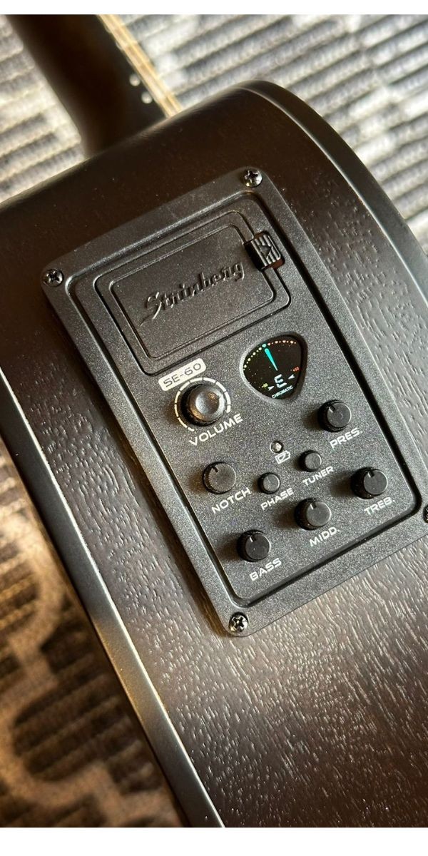 Violão Strinberg Sa200c Aço Eletroacústico Tobacco Satin 