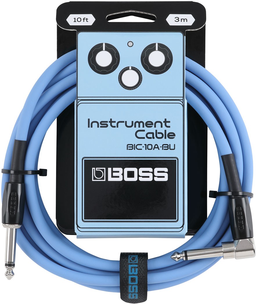 Cabo P10 x P10 em L/reto Boss Bic-10a 3 Metros 