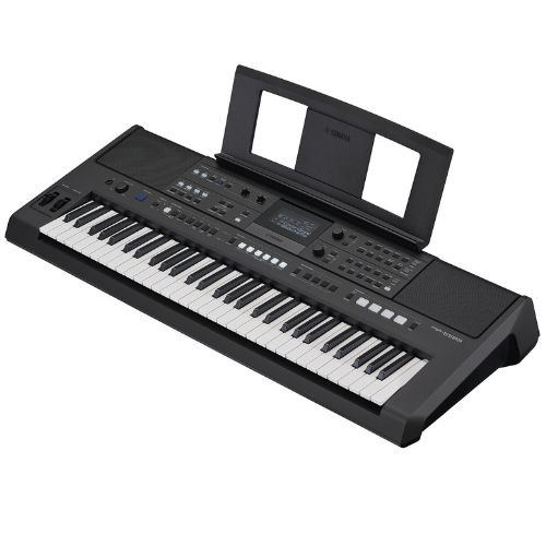 Teclado Yamaha Psr-e583 Arranjador 61 Teclas 890 Sons Com Usb-c Midi e Entrada Para Microfone 