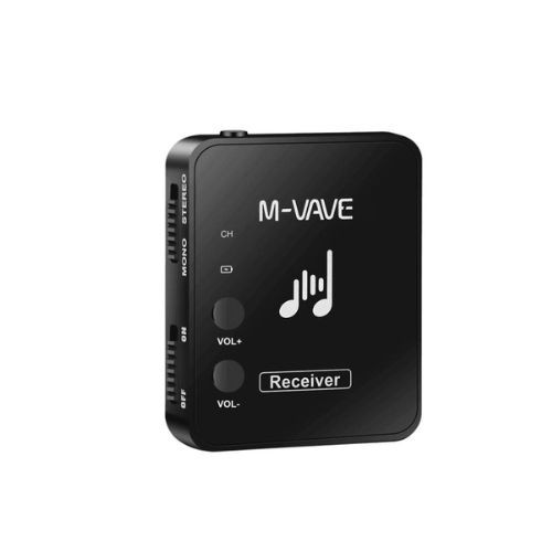 Receptor Avulso M-vave Wp10 Wpxt Monitor In-ear Sem Fio 2.4ghz Preto 