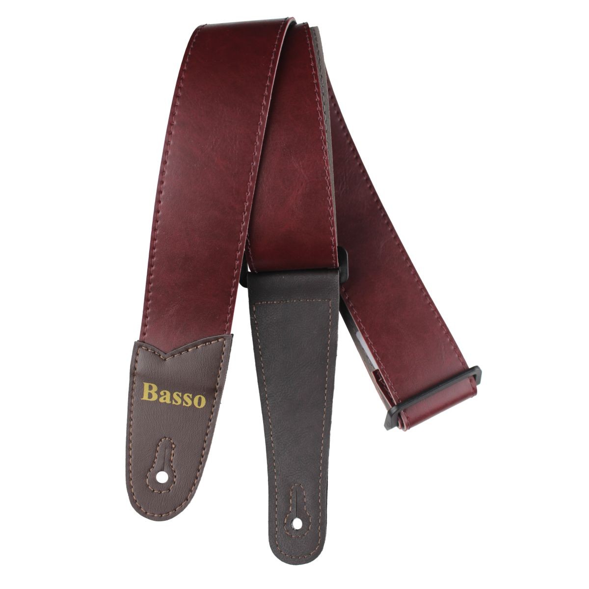 Correia Basso pl 78 Bordô Para Guitarra, Violão e Baixo 