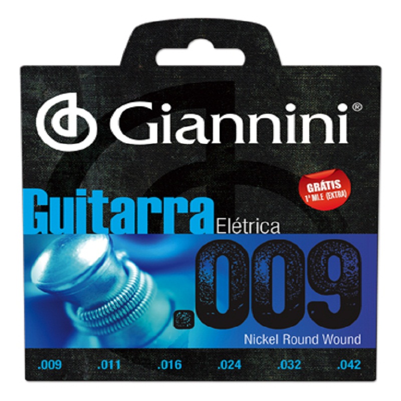 Encordoamento Guitarra 7 Cordas Giannini 0,009 