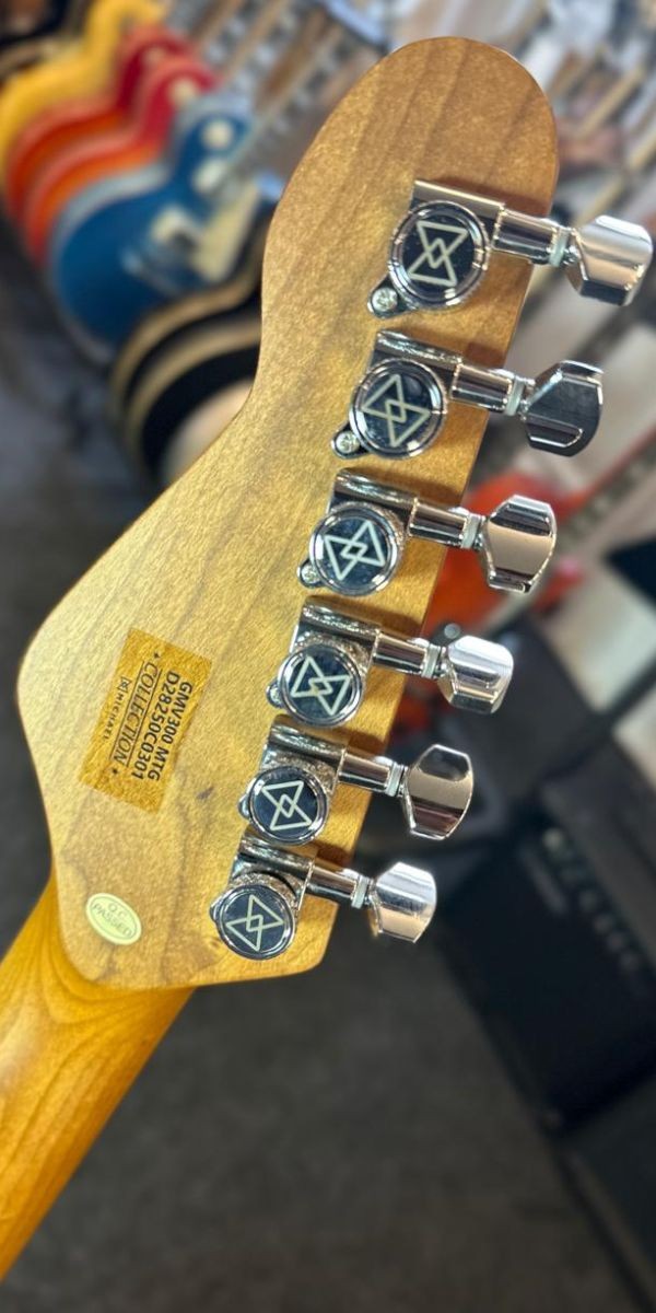 Guitarra Michael Vangart Gmv300 Mtg Hss Metallic Green 