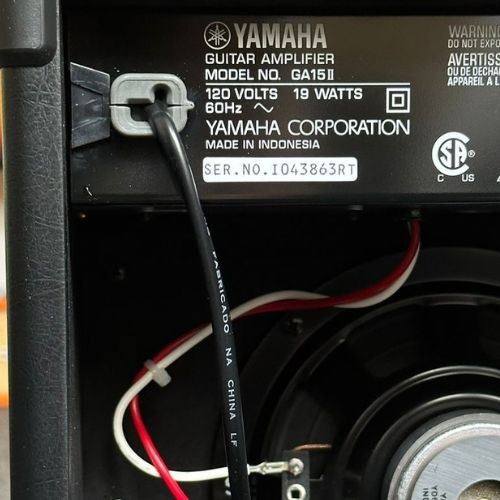 Amplificador Cubo Para Guitarra Yamaha Ga15ii 15w Rms Preto 