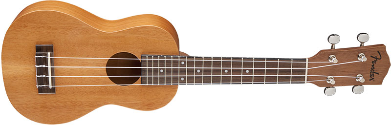 Ukulele Fender 095 5652 - Piha'eu Soprano - 021 - Natural 