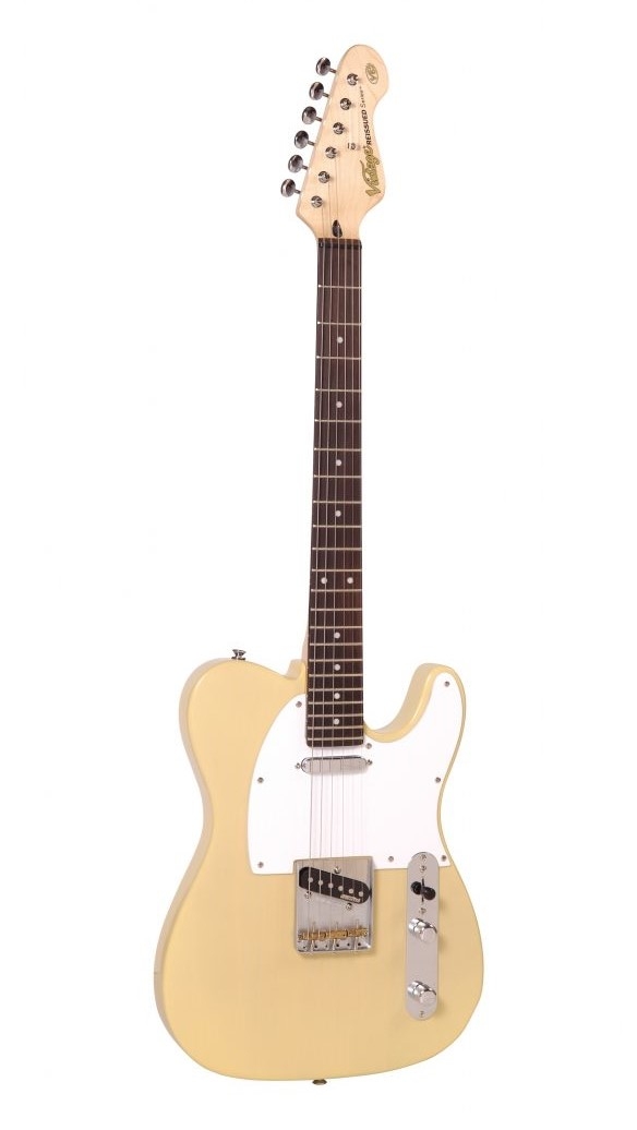 Guitarra Vintage V62 Reissued Series Blonde 