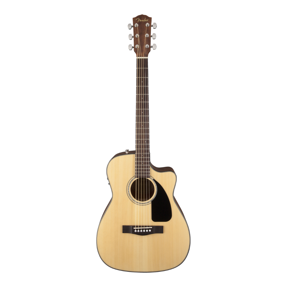 Violão Aço Fender Folk Cf-60 ce 221 Com Case Natural 