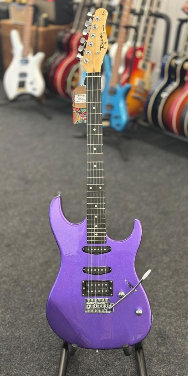 Guitarra Tagima 2s 1h Escala Escura Tg-510 Metallic Purple 