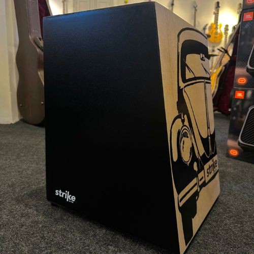 Cajon Fsa Strike Sk5045 w. Dub Eletroacústico Com Captação P10 