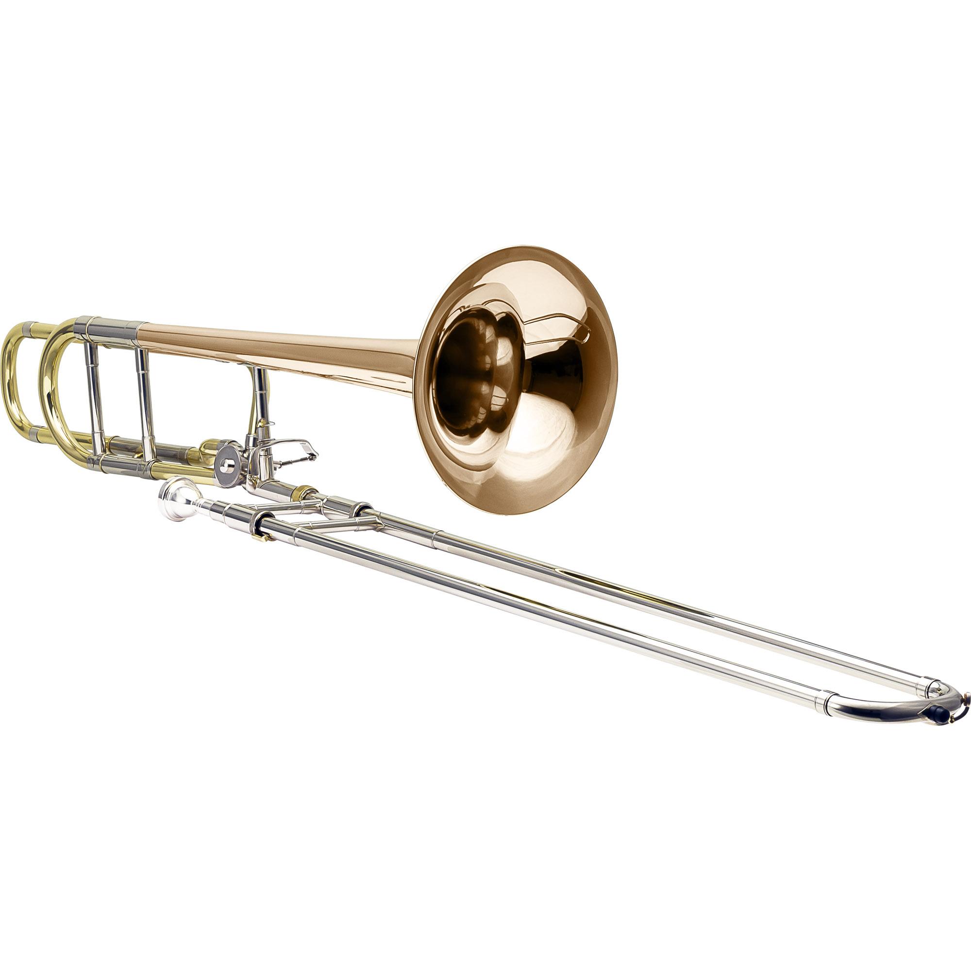 Trombone de Vara Tenor Bb/f Hsl-802l Laqueado Harmonics 