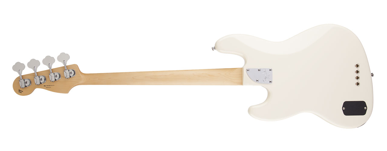 Contrabaixo Fender 019 4580 - am Deluxe Jazz Bass - 705 - Olympic White 