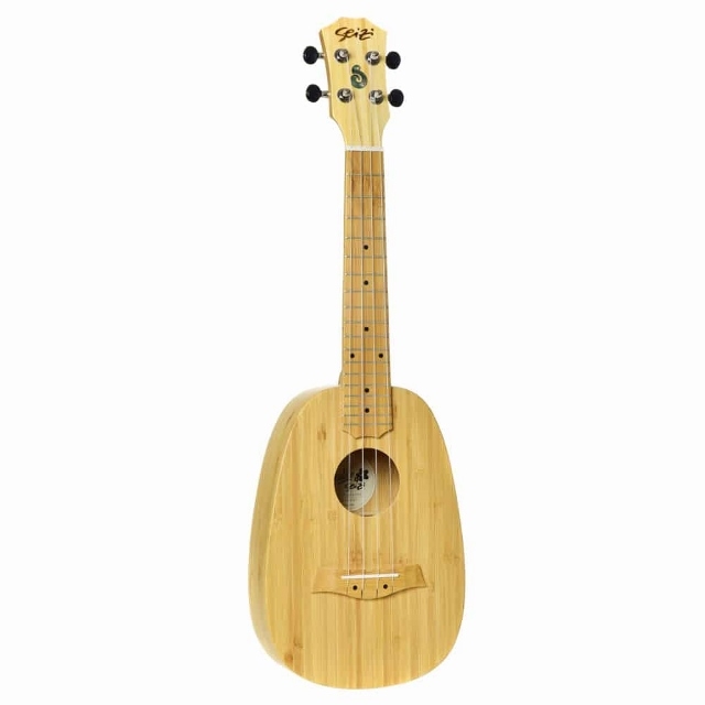 Ukulele Seizi Bali Concert Acústico Bamboo Solid Pineapple 