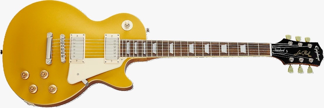 Guitarra Epiphone Les Paul Standard 50s Metallic Gold 