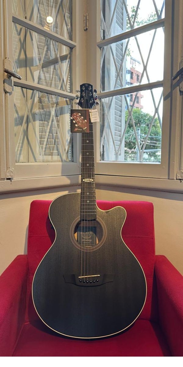 Violão Strinberg Sf200c Aço Eletroacústico Tobacco Satin 