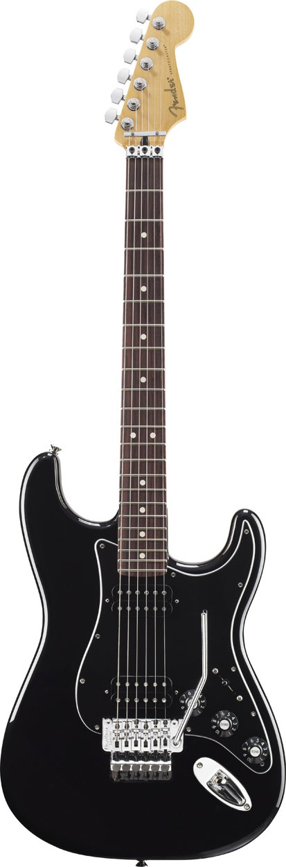 Guitarra Fender Strato Blacktop hh Floyd Rose - Black 