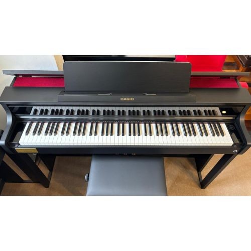 Piano Digital Casio Celviano Ap-750bk Preto 88 Teclas Smart Hybrid Com Banqueta 