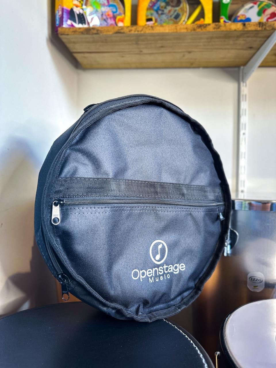 Bag Pandeiro 12" Openstage Jpg Preta 