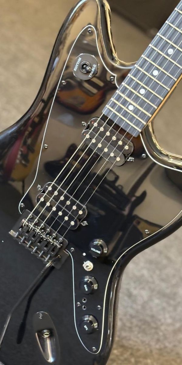 Guitarra Tagima Duo Smart-h bk Offset 2 Humbuckers Overdrive Delay Black 