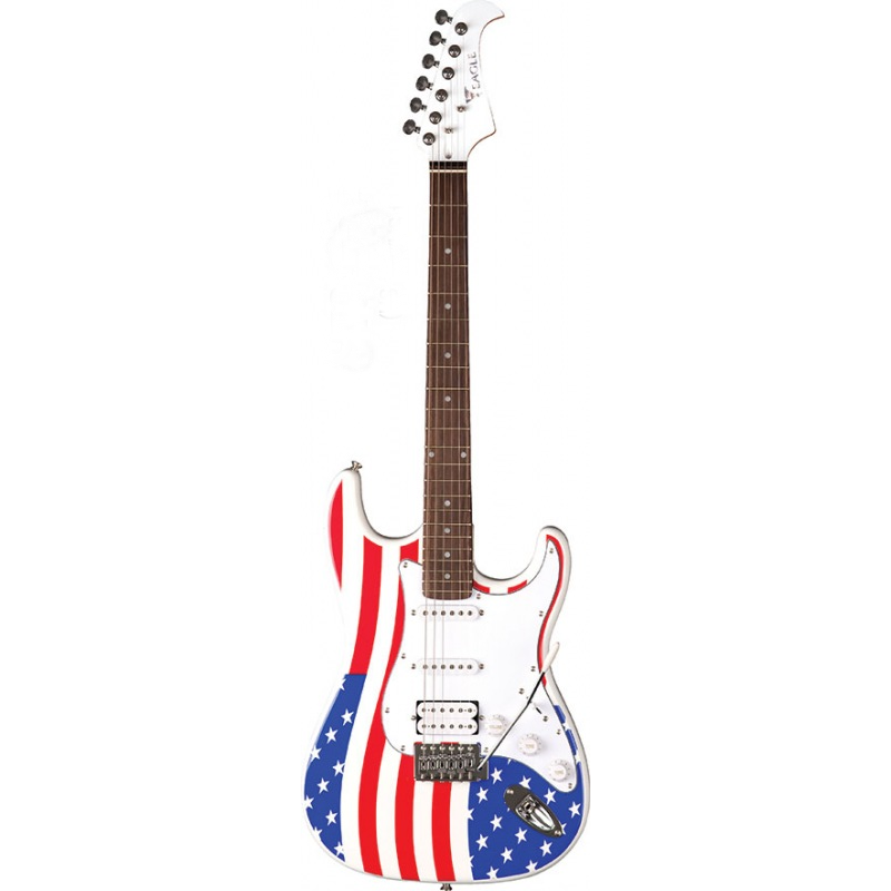 Guitarra  Eagle Strato Sts002 Usa 