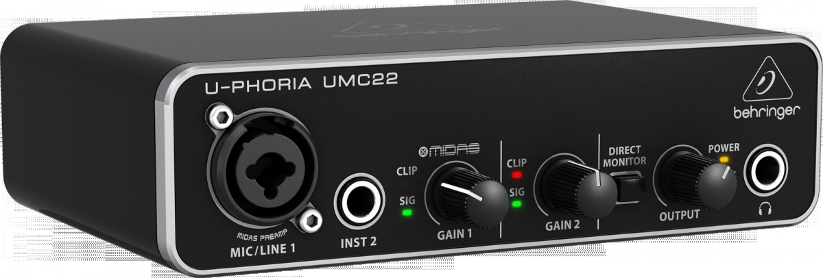 Interface Audio Behringer Umc22 