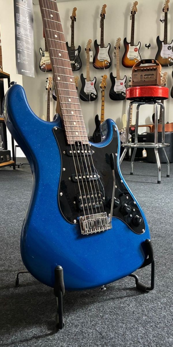 Guitarra Tagima Multi-fx Super Smart Blue Sparkle 