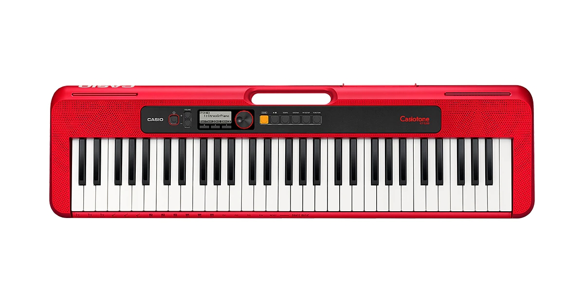 Teclado Eletrônico Casio Casiotone Ct-s200 Vermelho 