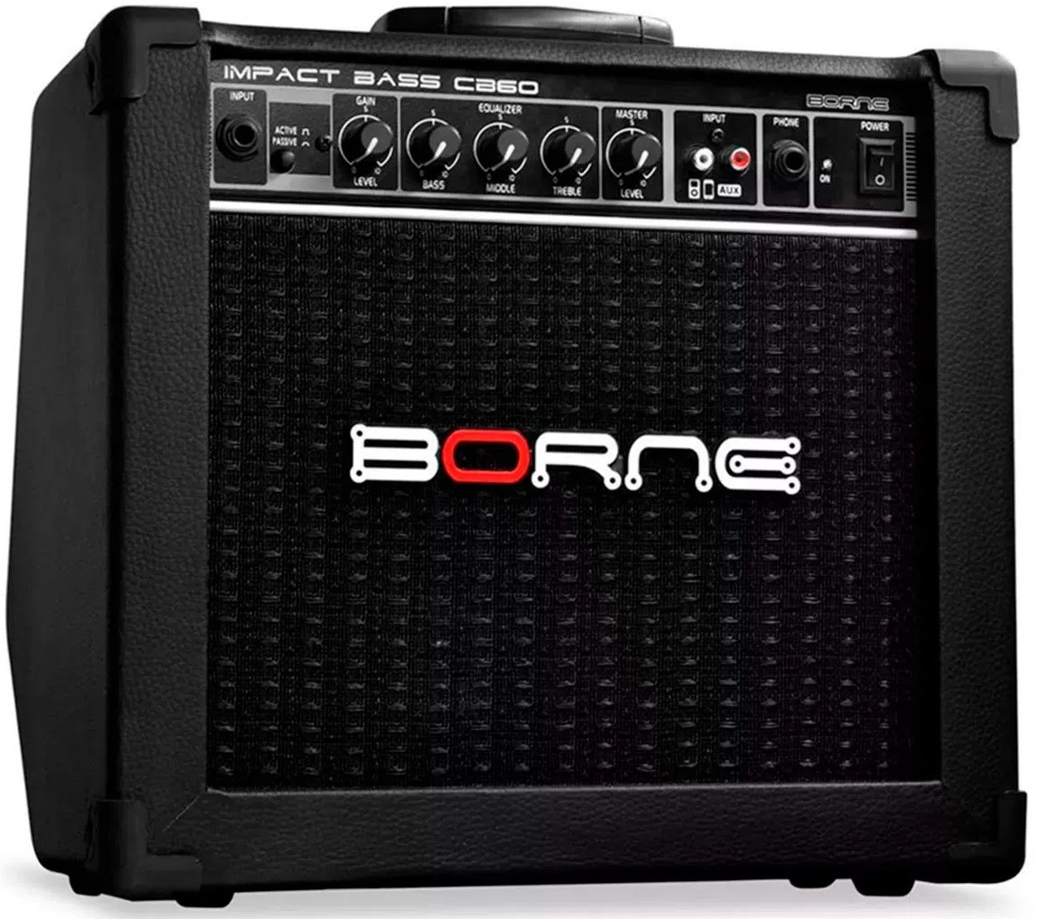 Combo Baixo Borne Impact Bass Cb60 