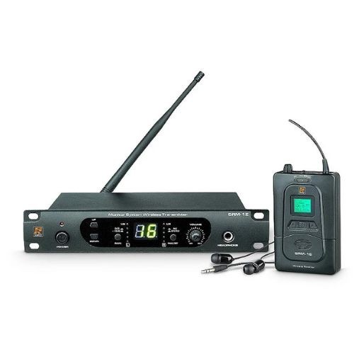 Sistema de Monitoração Sem Fio Staner Srm-1e/srm-1r In-ear Uhf 16 Canais 