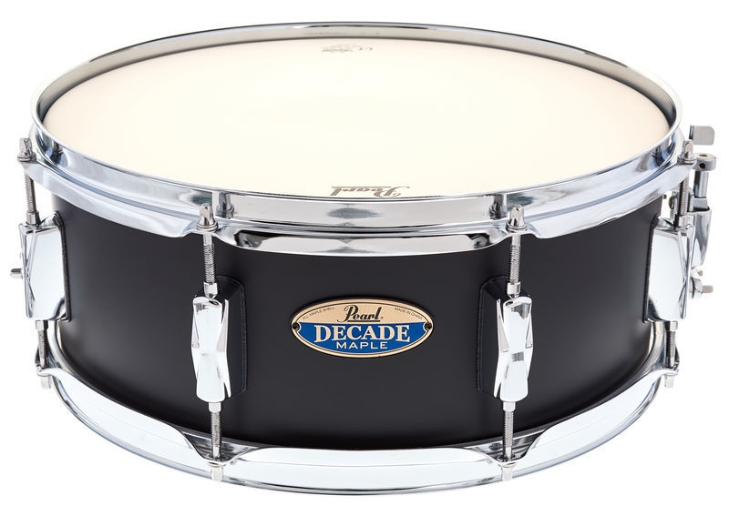 Caixa Pearl Decade Maple Black Ice 14x5,5" Com Casco Fino 