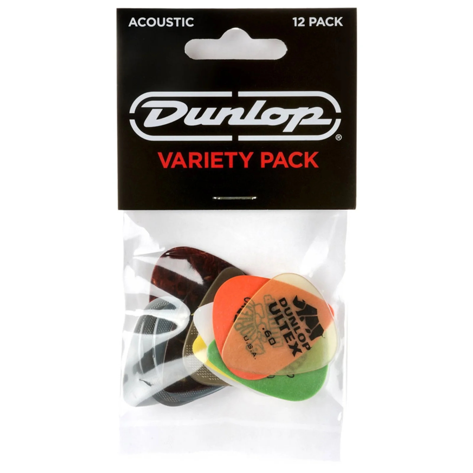 Palheta Dunlop Variety Pack Sortidas Pct C/12 Pvp112 Dunlop 