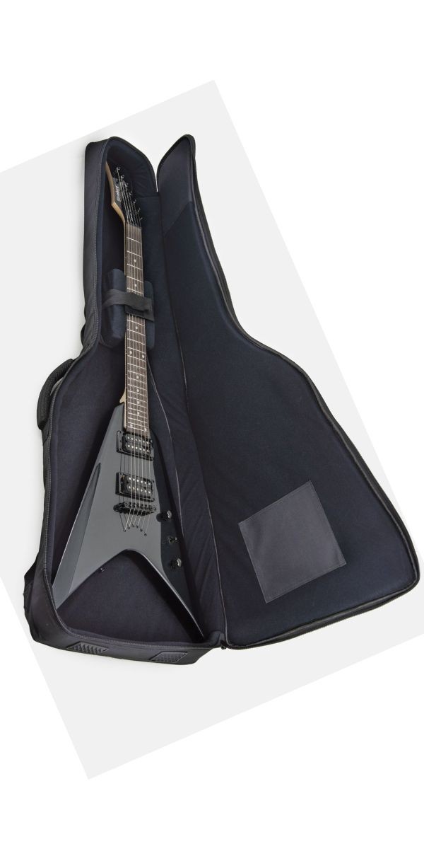Guitarra Flying v Strinberg Fvs450 Onix Black Com Bag 