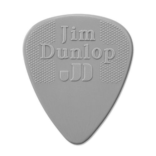 Palheta Dunlop Nylon Standard 0,60mm Cinza Claro 