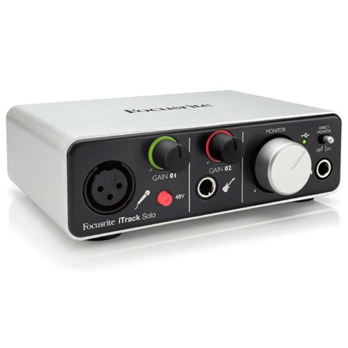 Interface de áudio Focusrite Itrack Solo 