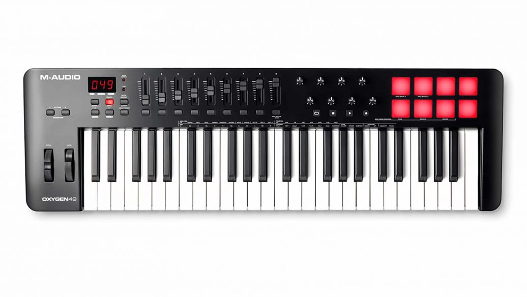 Teclado Controlador Midi de 49 Teclas – Oxygen 49 Mkv 