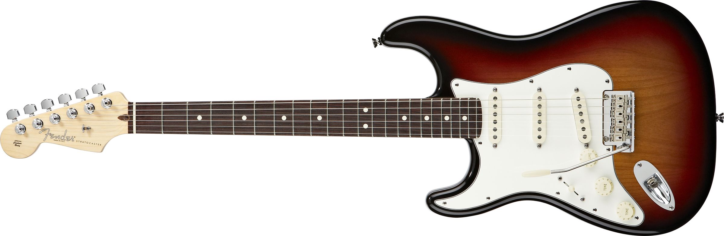 Guitarra Fender 011 3020 - am Standard Stratocaster lh rw - 700 - 3-color Sunburst 