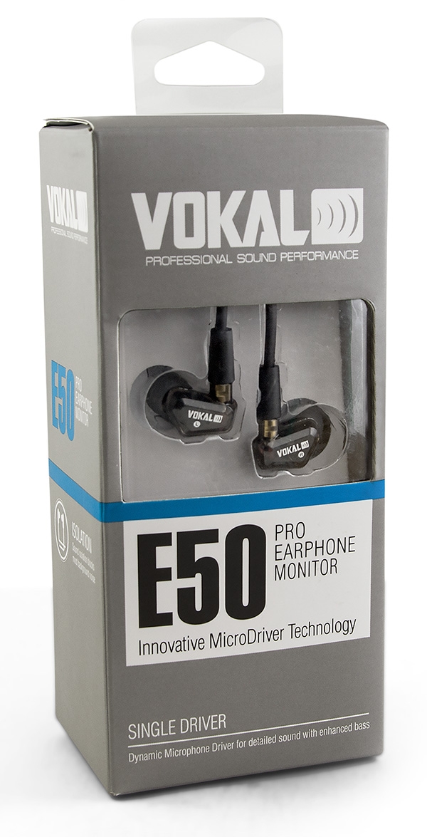 Fone de Ouvido In-ear Vokal E50 Pro Retorno 