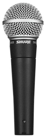 Microfone Shure Sm58 Bastão Com Fio 