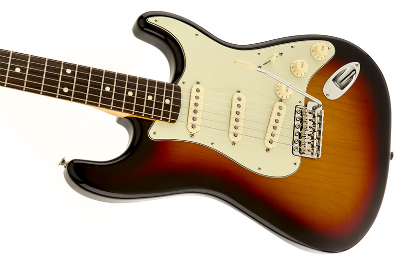 Guitarra Fender 014 0062 - 60s Stratocaster Lacquer rw - 700 - 3-color Sunburst 