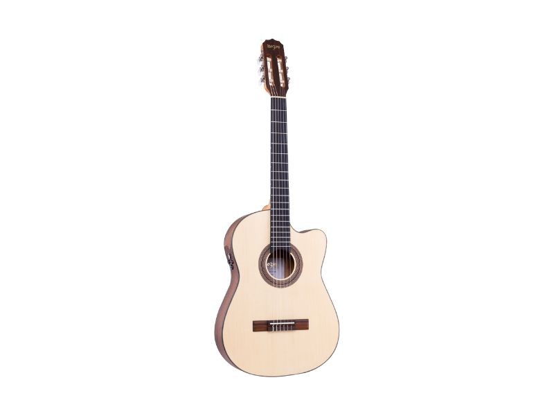 Violão Rozini Rx515 Flat Nylon Tampo Maciço Fishman Regulado 