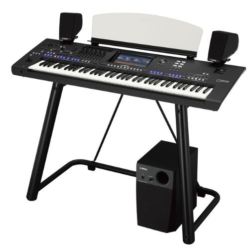 Caixa de Som Yamaha Gns-ms01 2.1 Para Teclado Genos Genos2 