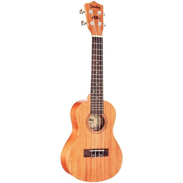 Ukulele Concerto de Mogno Eletroacústico Shelby 