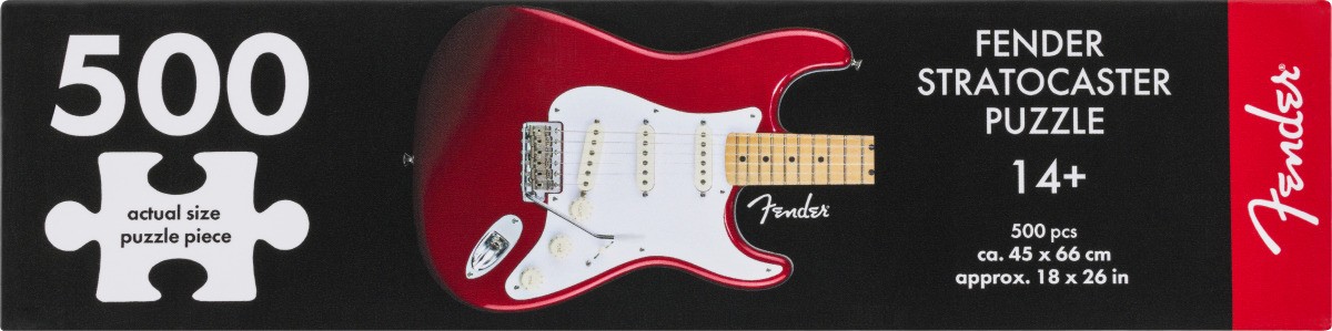 Quebra Cabecas Fender Stratocaster 500 Peças 